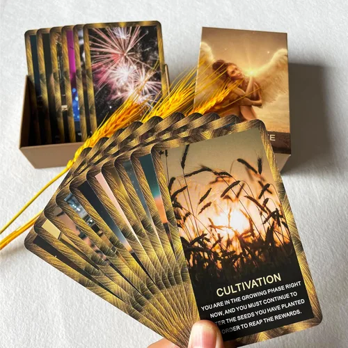 Career Oracle Cards Deck, Money and Life Oracle Cards, Oracle Decks te ayudan a alcanzar metas financieras, así como metas de vida y ambiciones
