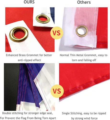Miniatura 3 de MBBEST Bandera de Ucrania de 3 x 5 pies, tela de poliéster de doble costura con 2 ojales de latón, banderas de bandera ucraniana para decoración