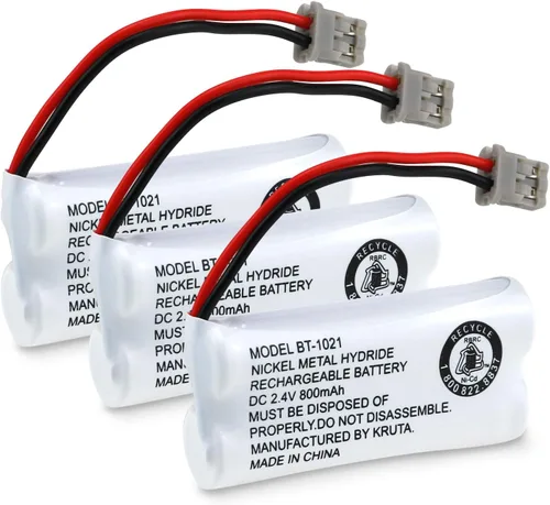 Miniatura 8 de BT-1021 BBTG0798001 Compatible con Uniden BT-1021 BT1021 BT-1008 BT-1016 BT-1025 2.4V 800mAh Batería de repuesto recargable para teléfono inalámbrico