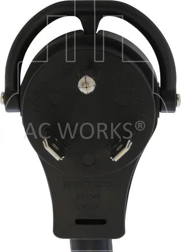 Miniatura 3 de AC WORKS Adaptador de carga EV para uso Tesla (TT-30P RV/Trailer 30A Gen2)