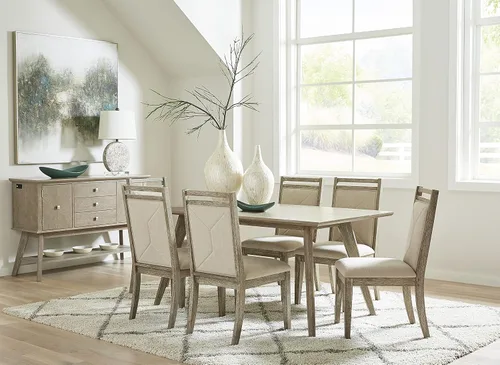 Miniatura 2 de Progressive Furniture Beck - Juego de 2 sillas de comedor tapizadas, 19 pulgadas de ancho x 23 pulgadas de profundidad x 38 pulgadas de alto