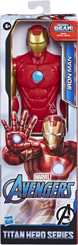 Miniatura 2 de Marvel Avengers Titan Hero Series Blast Gear Iron Man Figura de acción
