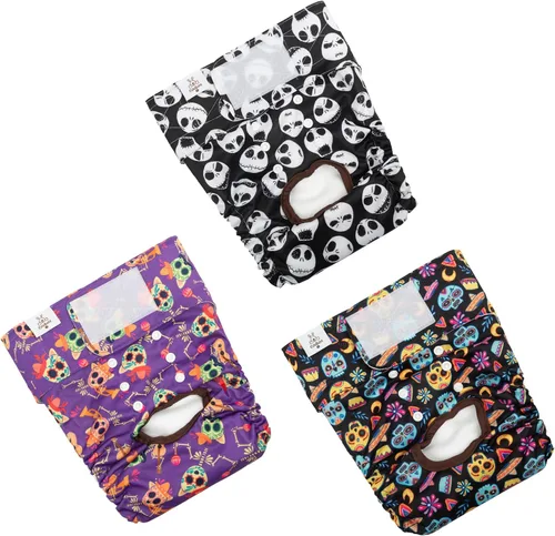 Miniatura 26 de CuteBone D36L - Pañales para perras, paquete de 3 unidades, tamaño L, D36L