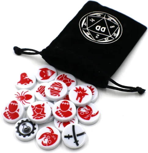 Miniatura 6 de Fichas de clase D & D y monstruo para mazmorras y dragones (monstruos grandes)