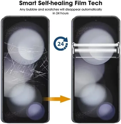 Miniatura 4 de Paquete de 2 protectores de pantalla de hidrogel de privacidad compatibles con iPhone 16, alta sensibilidad: película protectora de TPU suave