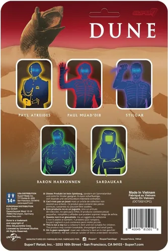 Miniatura 3 de Super7 Dune Stilgar - Figura de acción de duna de 3.75 pulgadas con accesorio, coleccionables de películas clásicas y juguetes retro