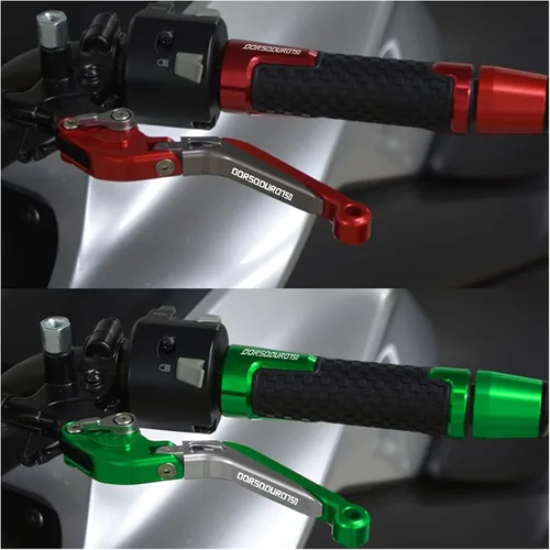 Miniatura 3 de Accesorios CNC para motocicleta, ajustable, plegable, extensible, con logotipo, palancas de embrague de freno, manillar, extremos para Yamaha XTZ750