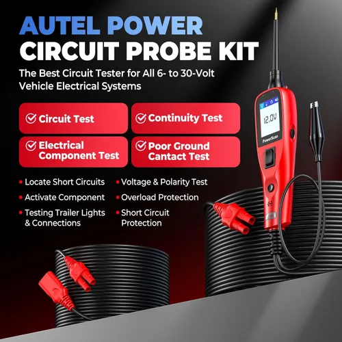 Miniatura 2 de Autel, medidor de sistema eléctrico PowerScan Ps100, medidor de circuito de Ps 100