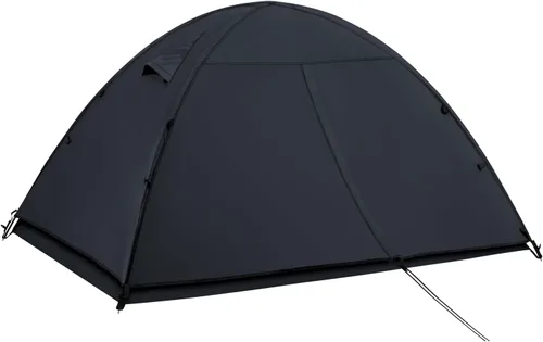 Miniatura 13 de Tienda de campaña domo ultraligera de doble capa impermeable para 2/4 personas de 4 estaciones para mochileros – Configuración fácil,