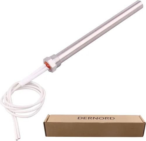 Miniatura 4 de DERNORD Reemplazo caliente del elemento de calefacción de Rod del calentador 120V 1000W del cartucho de inmersión rosca 1/2 pulgada