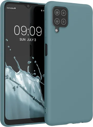 Miniatura 201 de kwmobile Funda compatible con Samsung Galaxy A23 4G / 5G - Funda de silicona TPU metálica suave y delgada - Rojo oscuro metálico