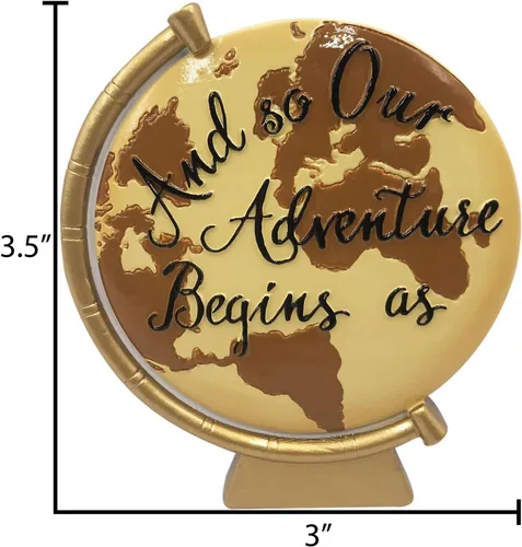 Miniatura 3 de Adorno personalizado para árbol de Navidad de viaje 2025 – Globo de viaje Adornos de Navidad alrededor del mundo, regalos para pasaporte de viajeros