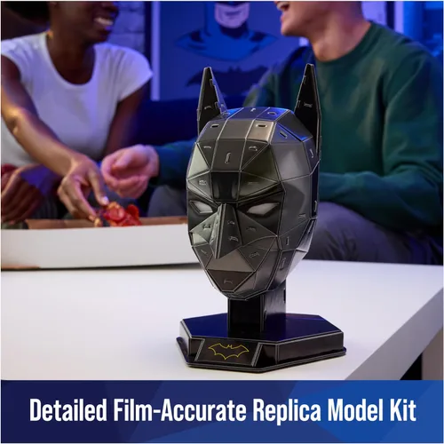 Miniatura 3 de 4D Build, Kit de modelo 3D de DC Batman con soporte, artículos coleccionables de Batman y decoración de escritorio, rompecabezas para adultos