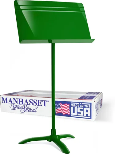Miniatura 18 de Manhasset Soporte de música para partituras - Modelo 48 Symphony - Soporte Manhasset duradero y duradero - Altura ajustable - 26" a 48" - Fabricado