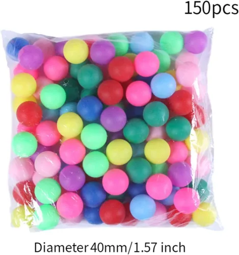 Miniatura 3 de Bolas de juego de bingo de 1.575 in para proyectos de bricolaje y actividades de fiesta 150 piezas mixtas