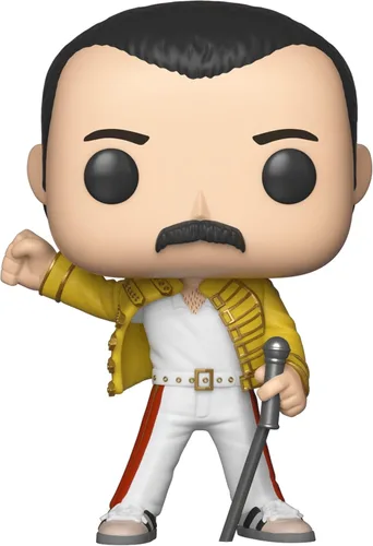 Miniatura 2 de Funko Pop! Es increíble: Queen- Freddie Mercury (Wembley 1986), Moderno, Estándar