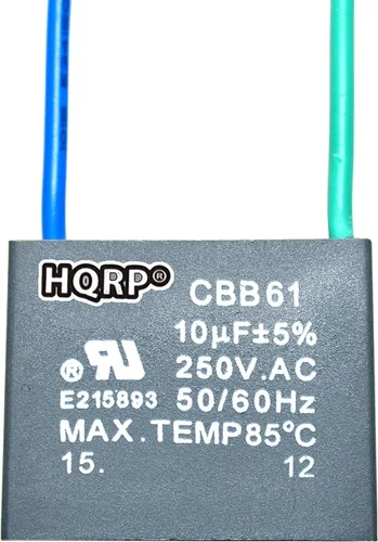 Miniatura 11 de HQRP Condensador de ventilador de techo CBB61 1uf+2uf de 3 cables listado UL