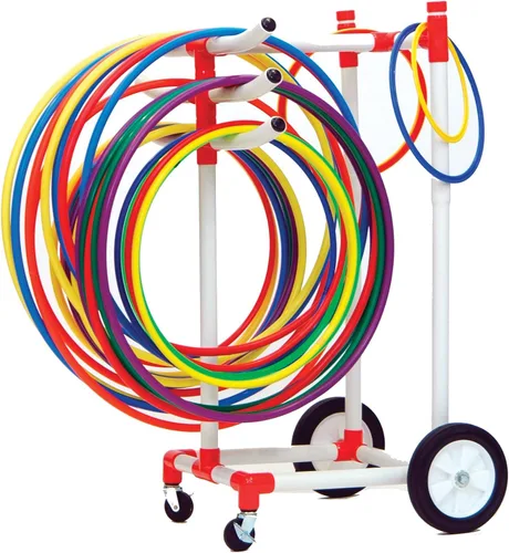 Miniatura 4 de Champion Sports Carrito de aro de plástico resistente
