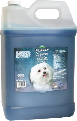 Miniatura 7 de Bio-Groom Champú súper blanqueador para perros, champú blanqueador para mascotas, suministros de baño para perros, lavado de cachorros, suministros