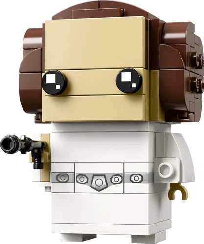 Miniatura 6 de LEGO 6225350 Brickheadz Princess Leia Organa 41628 Kit de construcción, multicolor