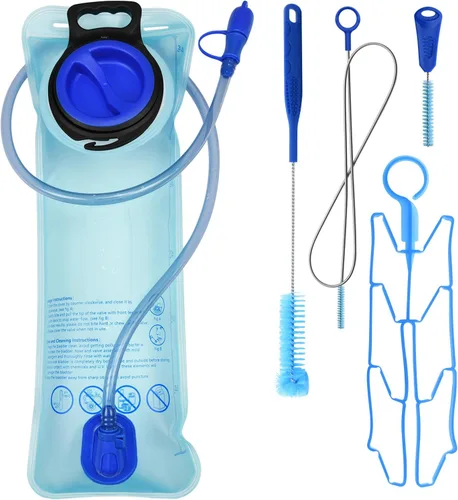 Miniatura 9 de Mdvora - Bolsa de hidratación de 1.5L/2L/2.5L/3L, bolsa de almacenamiento de agua con gran abertura, para ciclismo, senderismo, acampada
