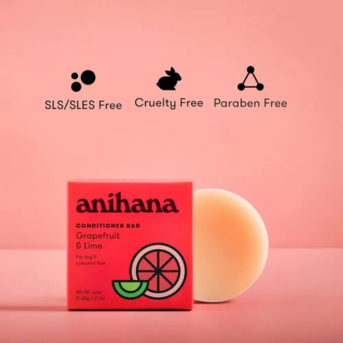 Miniatura 5 de ANIHANA Juego de barra de champú y acondicionador para cabello seco dañado, seguro para teñido, hidratante, aspecto saludable, sin parabenos