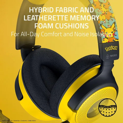 Miniatura 5 de Razer Kraken V4 X Wired Gaming Headset: 40 mm Drivers - Cardioid Mic - Memory Foam Cushions - Chroma RGB Lighting - Type C & Type A Cable - for PC
