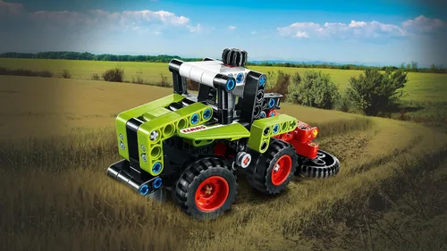 Miniatura 2 de LEGO Technic Mini CLAAS XERION 42102 Kit de construcción de tractor de juguete (130 piezas)