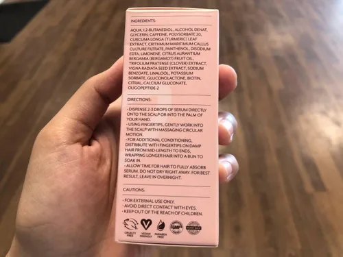 Miniatura 7 de Lanmeri Suero vegano para el crecimiento del cabello, tratamientos naturales para el crecimiento del cabello y la pérdida del cabello para mujeres