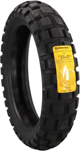 Miniatura 10 de Continental TKC 80 Twinduro M+S Neumático de Motocicleta - Neumático de Motocicleta Duradero para Todoterreno y Carretera para Turismo de Aventura