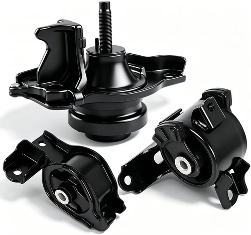 Miniatura 14 de Soporte de motor compatible con Fit Honda CR-V 1997 1998 1999 2000 2001 L4 2.0L, transmisión automática 5 piezas