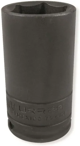 Urrea 7017M - Llave de vaso de impacto (3/8", 6 puntos, 0.669 in)