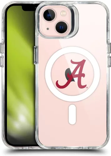 Miniatura 235 de Head Case Designs Funda de gel suave con licencia oficial de la Universidad de Alabama UA Collage compatible con Apple iPhone 13 Pro Max