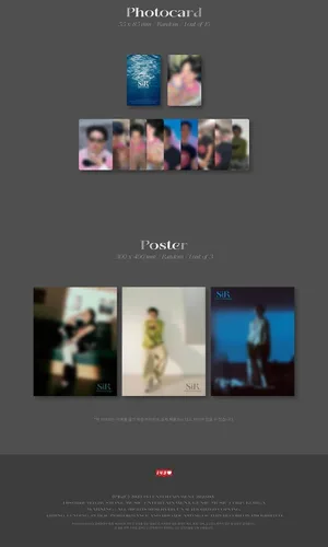 Miniatura 5 de IKON BOBBY S.I.R 1er álbum individual en solitario K-POP SEALED