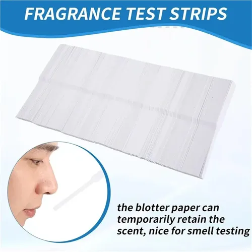 Miniatura 2 de Disposable Perfume Test Strips 1200 Pieces Fragrance Strips Perfume Test Disposable White Blotter Essential Oils Paper