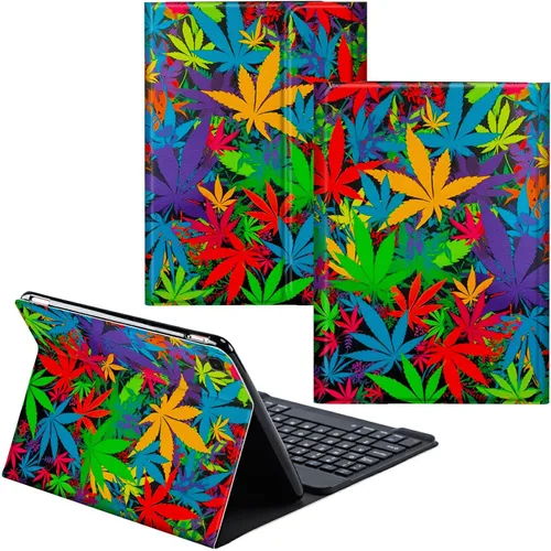 Miniatura 13 de Funda para Samsung Galaxy Tab S6 Lite 2022/2020 Teclado Inalámbrico Desmontable y Cubierta De Soporte De Cuero PU Funda Protectora Para Samsung