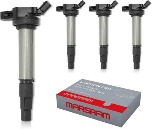 Miniatura 33 de Marsram Paquete de bobinas de encendido UF247 y bujía de iridio doble 4503 compatible con Toyota 2000-2008 Corolla 2000-2005 MR2 Spyder Celica