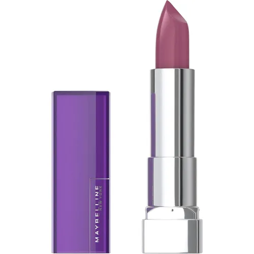 Miniatura 46 de Maybelline New York Color Sensational Lápiz labial, maquillaje de labios, acabado crema, lápiz labial hidratante, color nude, rosa, rojo, ciruela