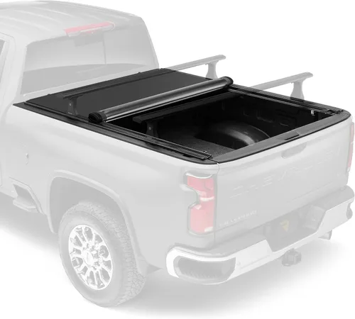 Miniatura 9 de RealTruck TruXedo Lo Pro - Cubierta tonneau suave enrollable para caja de camioneta 597301 Se adapta a Nissan Titan 2016 - 2024 con o sin