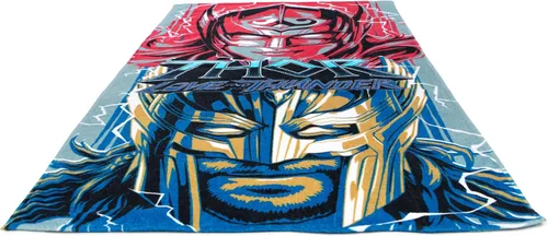 Miniatura 3 de Jay Franco Marvel Comics Thor Asgard Heroes - Toalla grande para baño/piscina/playa para niños, toalla de algodón súper suave y absorbente, Multi