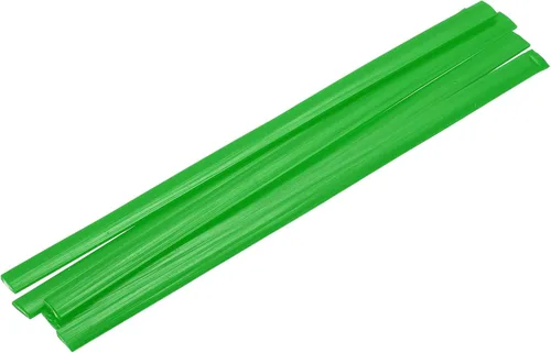 Miniatura 90 de MECCANIXITY 5 varillas de soldadura de plástico amarillo de 0.374 in x 9.843 in HDPE cinta plana de soldadura de plástico para reparar tanques
