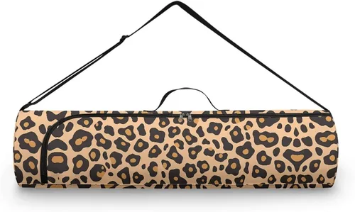 Miniatura 21 de Bolsa para esterilla de yoga para mujeres y hombres, con cremallera completa, bolsa de transporte para esterilla de yoga para clase de entrenamiento