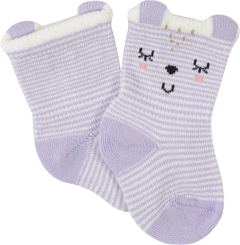 Miniatura 2 de Gerber Calcetines unisex para bebé 6 pares a prueba de moños Tigre