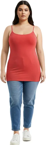 Miniatura 392 de Emmalise Camisola larga casual básica para mujer, con tirantes ajustables, top en capas