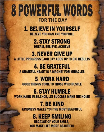 Miniatura 10 de MEGA FORMAT Arte de pared motivacional con citas inspiradoras, afirmaciones positivas para el hogar, dormitorio, oficina, gimnasio y aula, carteles