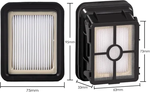 Miniatura 7 de (12 piezas) Filtros HEPA de repuesto compatibles con Bissell Crosswave 1785 1866 2306 2551 2554 2590 2593 2596 CrossWave Wireless Max todo en uno