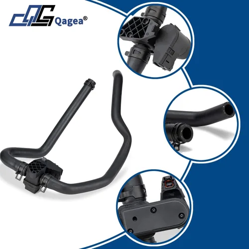 Miniatura 4 de Válvula de Control de Calentador Qagea, Acero Inoxidable, Negro, 3/8", NPT, Compatible con Nissan Titan 5.6L 2006-2015, Reemplaza 92400-ZT10A
