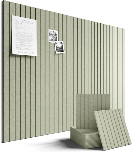 Miniatura 43 de Tablero de anuncios de fieltro grande de 36 x 24 pulgadas, alternativa al tablero de corcho – Paquete de 6 con 40 pestañas adhesivas extraíbles