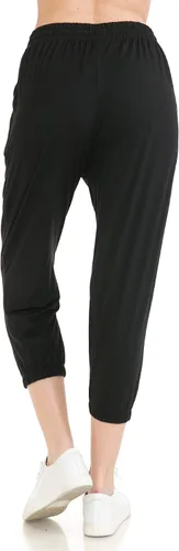 Miniatura 2 de Leggings Depot - Pantalones deportivos de calce relajado para mujer, con bolsillos y puños, ideales para yoga y entrenamiento