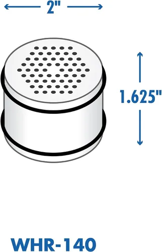 Miniatura 2 de Culligan WHR-140 Cartucho de repuesto para cabezales de ducha filtrados, Multi